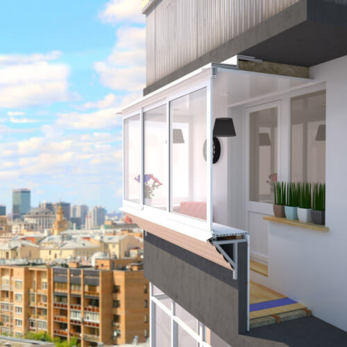 Остекление балкона: ключ к комфорту и стилю