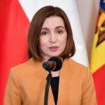 Санду заявила, що Молдова планує стати «стратегічним хабом» у відновленні України