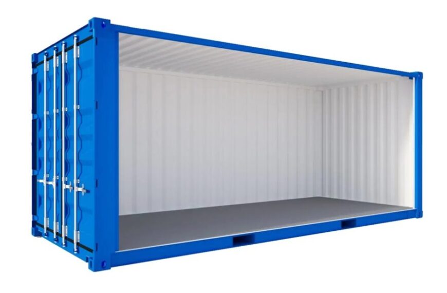 Морской контейнер как временное хранилище