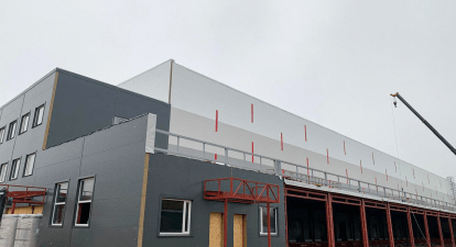 До літа 2026-го «БаДМ» завершить будівництво нового складського комплексу поблизу Києва /надано компанією