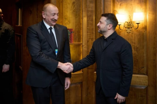 Зеленський на зустрічі з Алієвим назвав єдину причину тривалості війни з рф