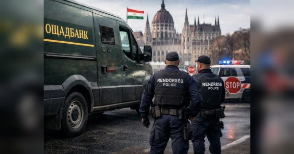 Угорщина: Звинувачення у відмиванні грошей пред’явлено інкасаторам “Ощадбанку”, серед затриманих — генерал.