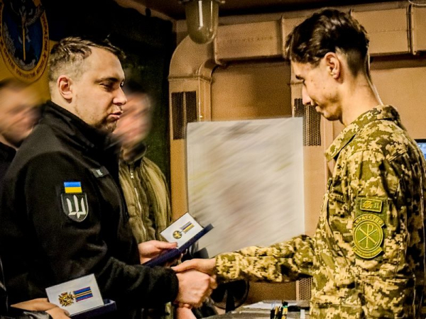 За диверсійну роботу на Запорізькому напрямку Антон Полюхович був нагороджений орденом «За мужність»