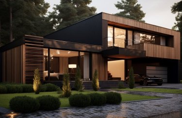 Інтерес до будинків рухається синхронно з ринком квартир / Freepik приватний будинок котедж ліс