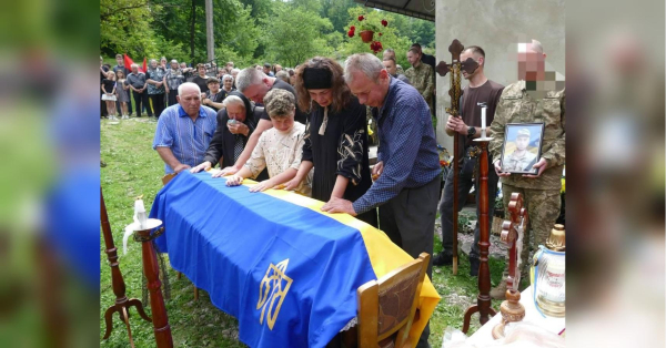 Проживали з дружиною в мирі та злагоді: після півтора року очікування боєць з Прикарпаття повернувся додому «на щиті».